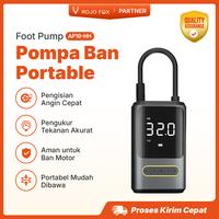 Gambar Rojo Fox Portable Car Air Pump / Multifungsi 4000mAh Powerbank / Pompa Ban Mobil Motor Electric / Tire Inflator RF-AP10HH /  LED Display | USB Inflator Pompa Ban Sepeda Angin - Electric RF-AP10HH dari Rojo Fox Partner Kota Administrasi Jakarta Timur 1 Tokopedia