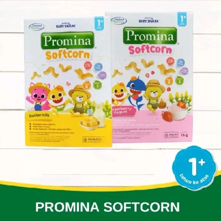 Promina softcorn puff snack baby