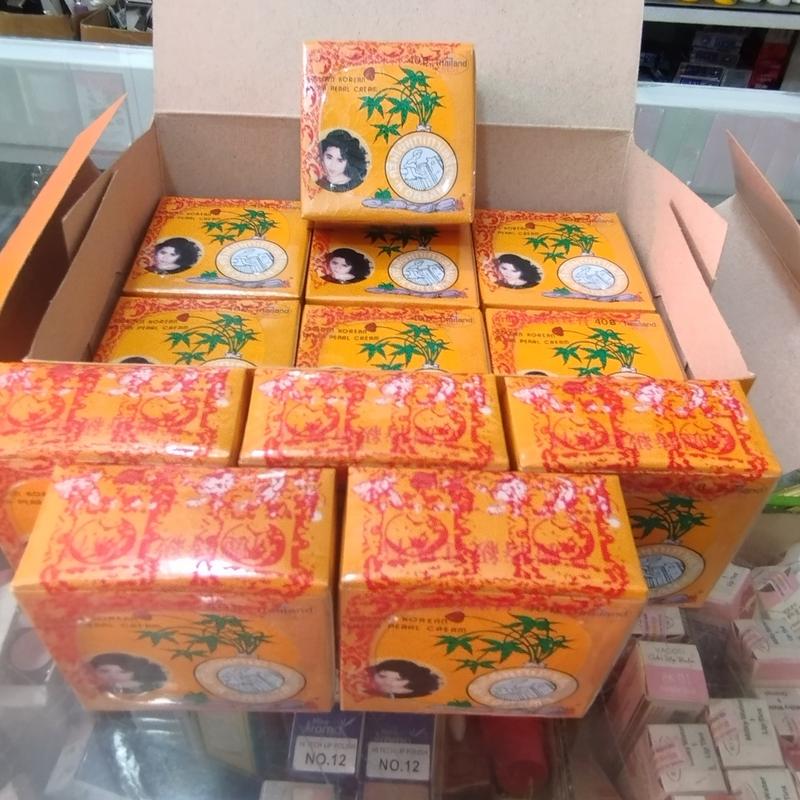 Kem sâm vàng Thái Lan ( nguyên lố 12 hộp) _ hỗ trợ chăm sóc da mặt