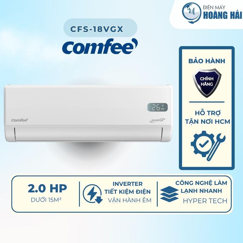CFS-18VGX | Máy lạnh Comfee Inverter 2 HP CFS-18VGX