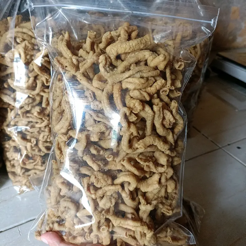 1KG Kripik Usus Ayam Crispy Original, 1kg - Asin Snack Food 4