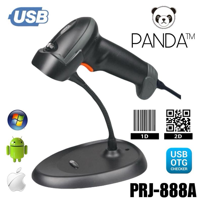 2D BARCODE SCANNER E-FAKTUR PANDA PRJ-890A AUTO+STAND(QR Code-Efaktur)
