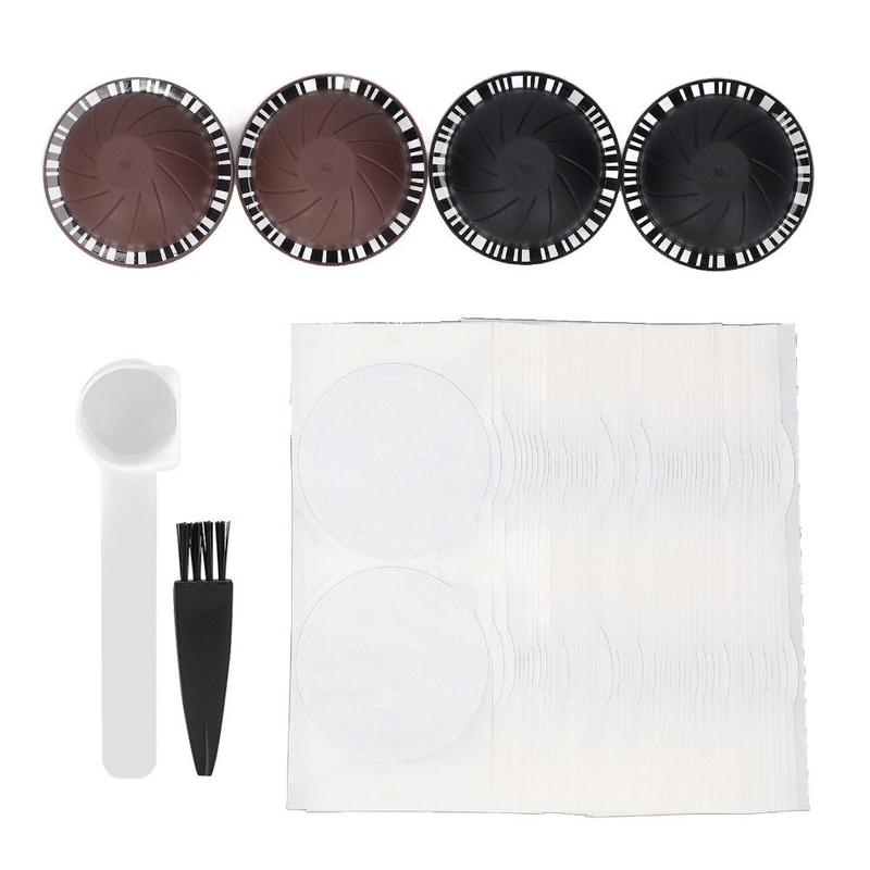 Bộ 4 món Có thể đổ đầy lại Tự dính Hộp cà phê tái sử dụng 4 chiếc có thể tái sử…