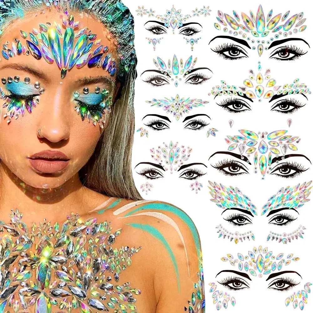 FACEGAMES / HIASAN MANIK KARNAVAL / HIASAN TEMPEL / FACEJEWELRY