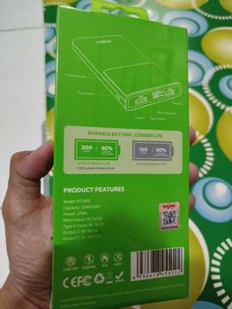 Product Review of PowerBank 10000mah ROBOT RT190S 2A Dual Input and Output Real Capacity led display - Garansi Resmi 1 Tahun from s**e 1