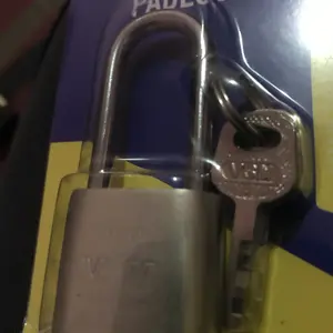 GEMBOK ANTI KARAT / Gembok Pintu / Gembok Pagar 3 Kunci Silver Satin / Gembok Koper 20mm/25mm