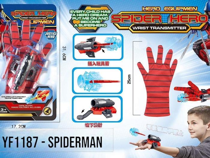 Gambar Mainan Anak Tembakan Senjata Spiderman Web dan Super Hero | Sarung Tangan Super Hero dari V3Home Kota Administrasi Jakarta Pusat Tokopedia