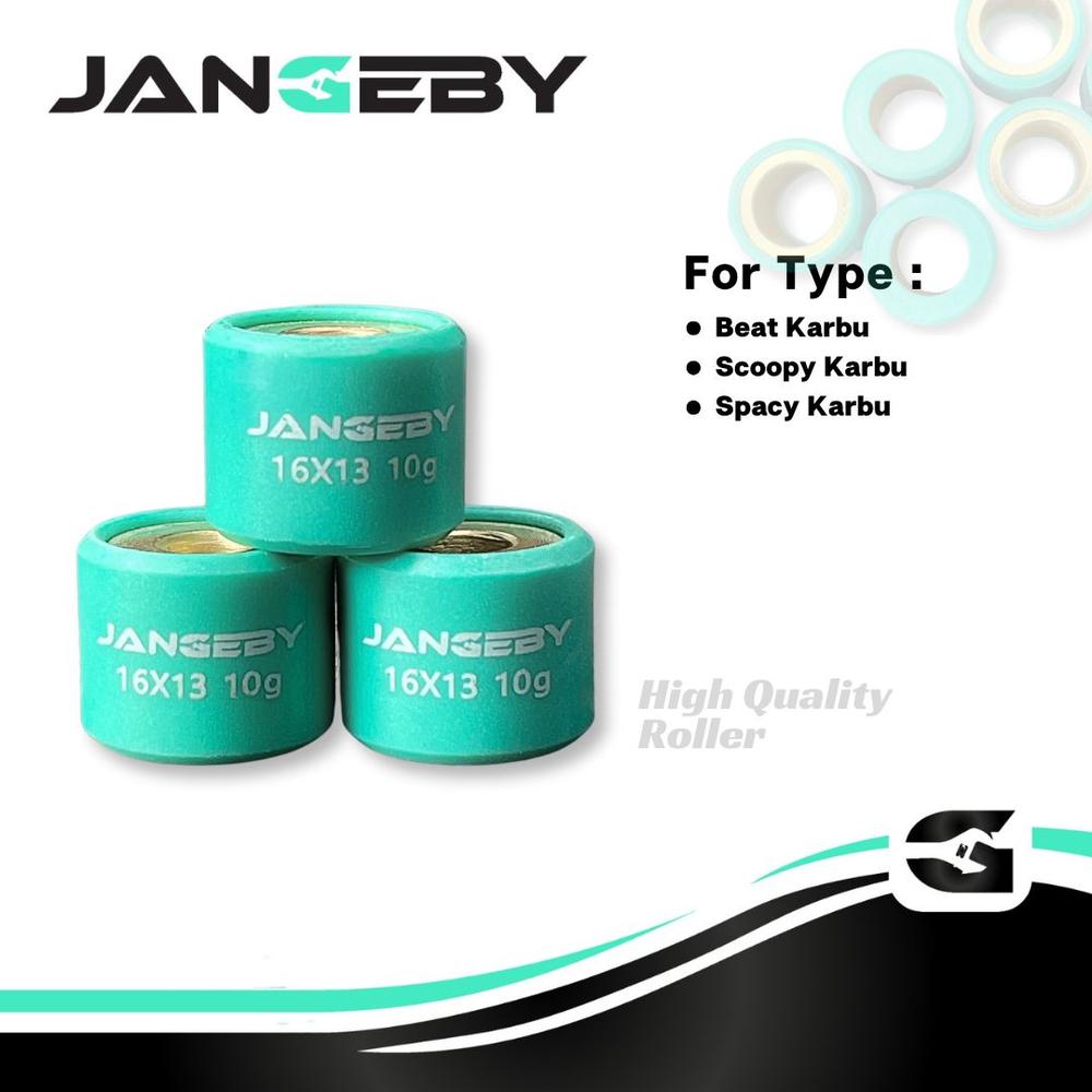 JANGEBY  ROLLER 16X13  8-11 GRAM BEAT CARBU SCOOPY CARBU - 8GR 3PCS
