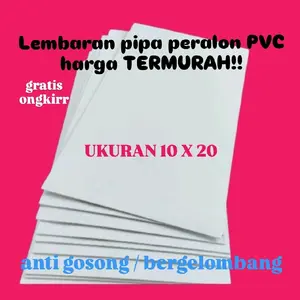 lempengan lembaran pipa peralon datar,lembaran peralon pvc bisa cod harga termurah Alat Miniatur Truk Kerajinan Toys 10x20