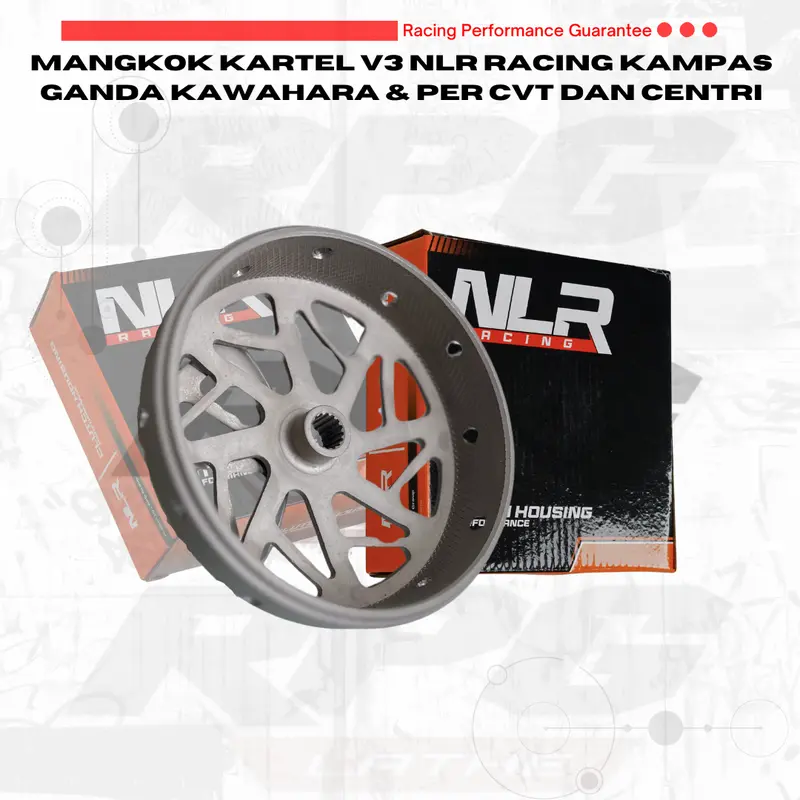 Paket upgrade kirian mangkok ganda racing v3 kartel anti gredeg 3