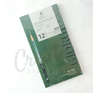 Giorgione Drawing Pencil Pensil Sketsa Lengkap Campur 12 PC 2B 4B 6B 8B Charcoal G-08912 MIX