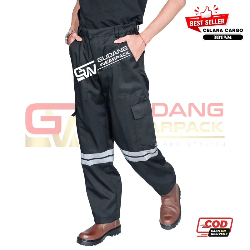 Wearpack Stelan Lengan Panjang (Baju dan Celana) Warna Hitam Polos 6