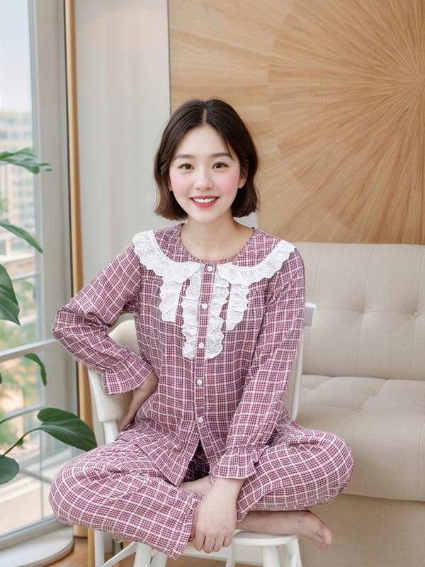 Đồ bộ nữ mặc nhà , đồ ngủ thiết kế trẻ trung(có cộc tay) 1