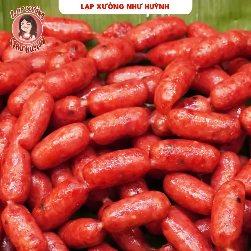 1 KG LẠP XƯỞNG TƯƠI HEO CAO CẤP + Đặc sản Cai Lậy - Tiền Giang + VỊ MẶN NGỌT + 1 KG TẦM 15-24 chiếc, Food.