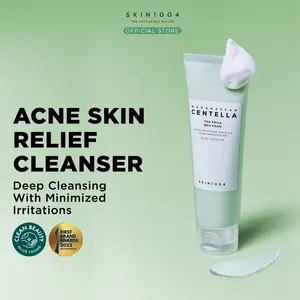 SKIN1004 Madagascar Centella  Tea-Trica BHA Foam 125ml Perawatan Wajah Berjerawat Berminyak Membersihkan Kotoran Bruntusan