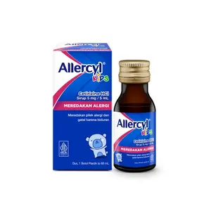 Allercyl Kids Sirup Botol 60 ml - Meredakan Alergi