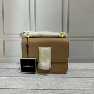 Audrey small leather ecru buttonscarves