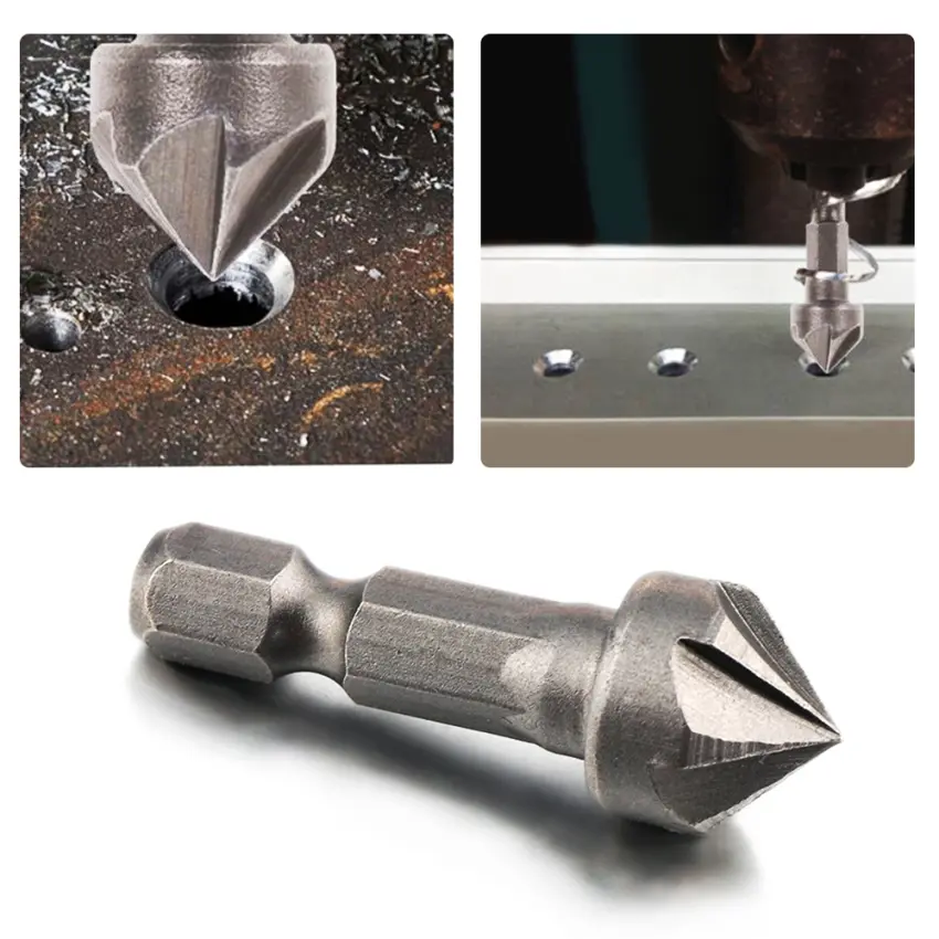 Máy Khoan Liên Kết Sáu Lưỡi, Chuôi Lục Giác, Dụng Cụ Mở Lỗ Chế Biến Gỗ, Dụng Cụ Gỡ Rối, Máy Khoan Liên Kết 90 Độ