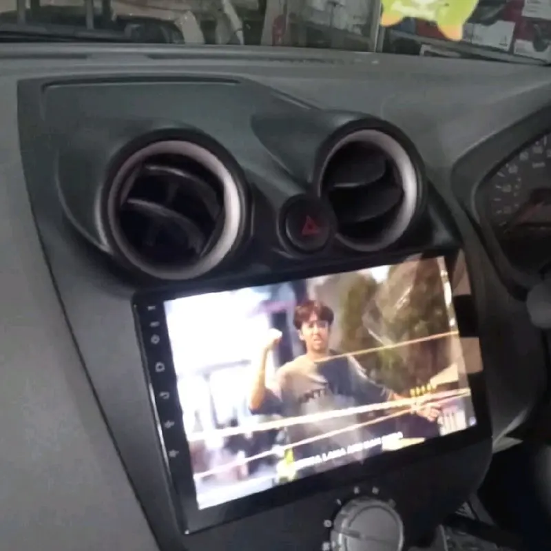 Frame head unit android for Datsun Go 9" inci car accessories 0