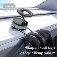 Gambar YESPLUS Holder Handphone  Magnet Vacuum Suction Rotasi 360°  YS-1518 Dudukan HP Daya Cengkram Kuat Tempel Mobil Meja Dinding dari YESPLUS MALL Kota Administrasi Jakarta Barat 3 Tokopedia