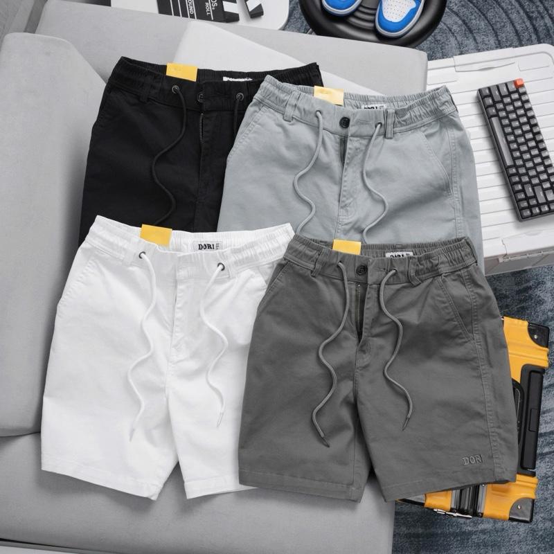  {Deal mở bán} Quần short kaki lưng thun khoá kéo {from trên gối hack dáng} thời trang - trẻ trung - năng động - xu hướng 2025 
