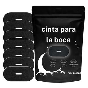 30 Piezas de Cinta para la Boca para Dormir, Venda para Dormir Cómoda y Transpirable, Anti-Ronquidos y Ayuda para Dormir, Productos para el Cuidado del Cuerpo Unisex, Herramienta Auxiliar de Tamaño Viajero