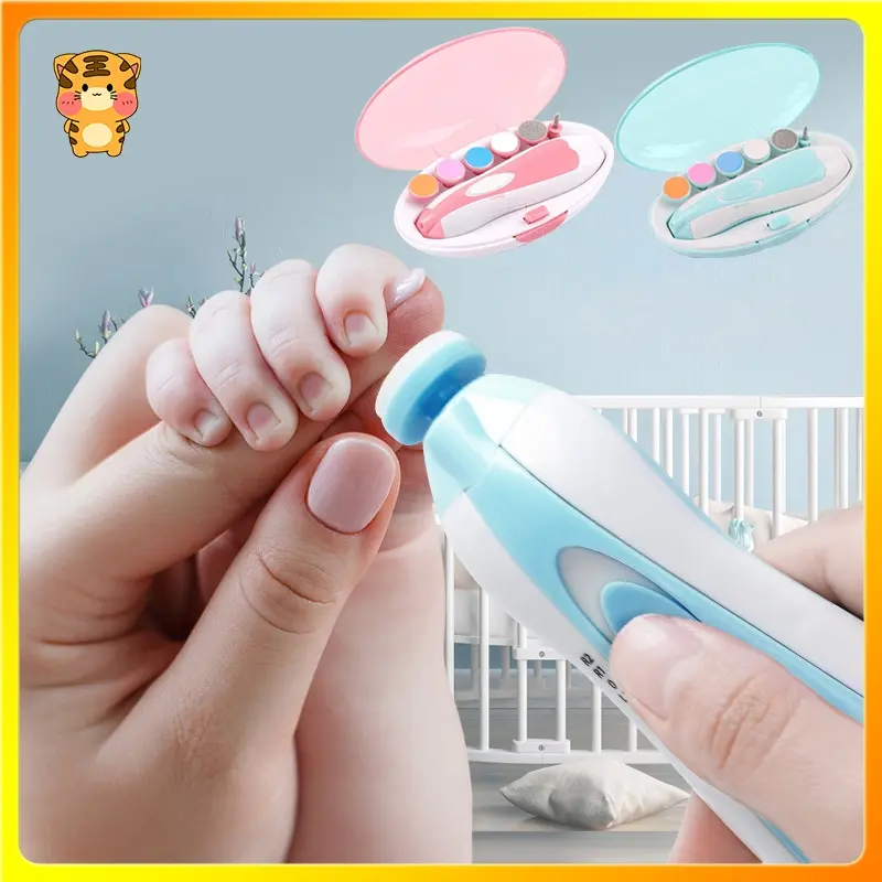 Pemotong Kuku Elektrik Perawatan Bayi / Gunting Kuku Bayi / Alat Perawatan Khusus Bayi / Aman dan Tidak Melukai Kulit / Pemotongan Lembut C171