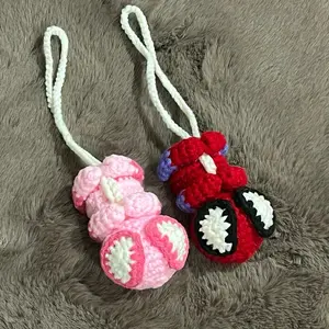 Gantungan Kunci Tas Rajut Spiderman