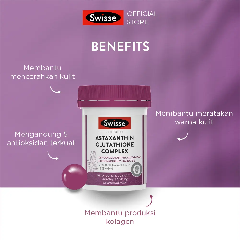 swisse astaxanthin glutathione complex Grape Seed and Vitamin C Skin Benefits Bundling Swisse Ultiboost Astaxanthin Glutathione