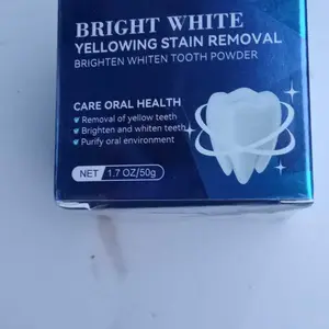 Pemutih Gigi Teeth Whitening Powder 30g/55g - Mencerahkan Gigi Removes Plaque Stains