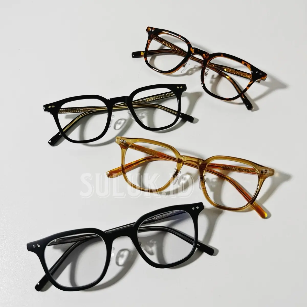 (BELI 1 GRATIS 1) Kacamata Glory Series Free Lensa Minus Normal Antiradiasi Blueray Photocromic Bluecromic Eyewear Glasses Frame Plastik Pria daily anti radiasi kotak