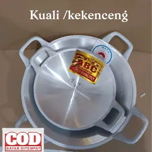 wajan penggorengan super anti lengkap/kuali /kekenceng nomer 10,12,dan 13 Kitchenware Dapur