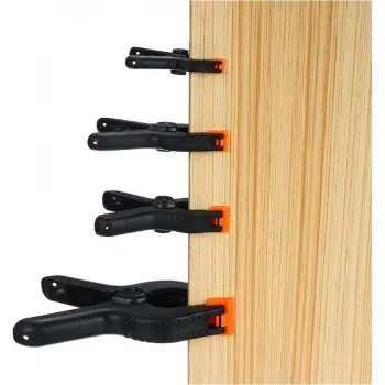 TaffSTUDIO Klip Jepit Backdrop Studio Fotografi Woodworking 4 Inch - PB-A06 Plastik