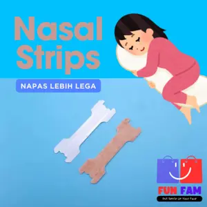 Nasal Strips Anti Dengkur - Nose Strip - Isi 10 pcs