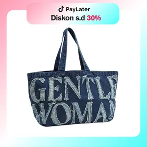 GENTLEWOMAN Tote Bag Wanita New Collections Kantong Jastipan.th