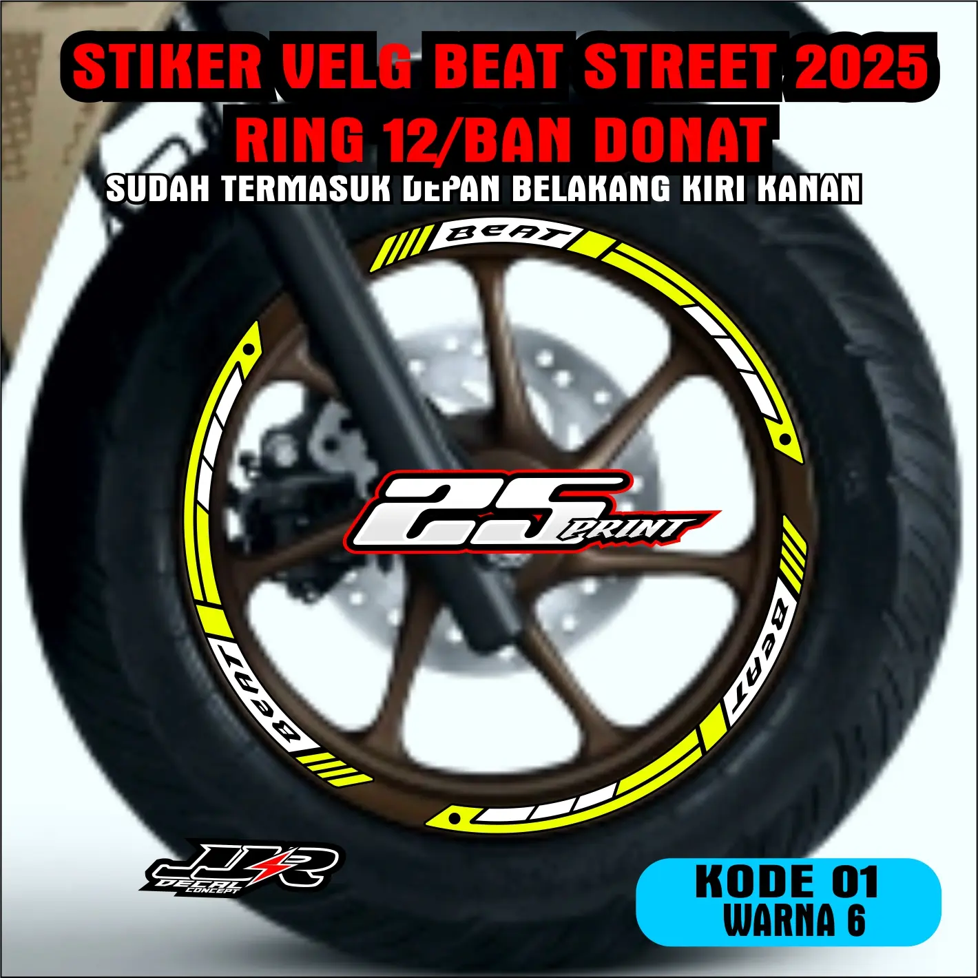 WARNA 6 KUNING LEMON