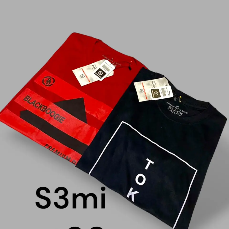PAKET 2 PCS 50 RIBU KAOS DISTRO PRIA WANITA TERBARU TERMURAH Baju Oblong Dewasa Semi Katun