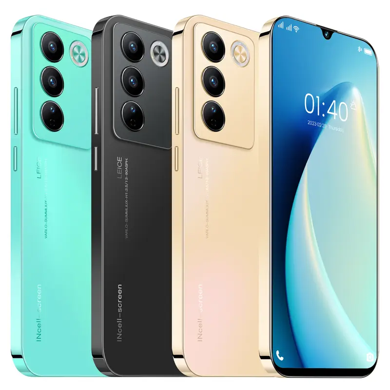 Ponsel pintar V27e 5G layar besar 16G+1TB memori besar 4