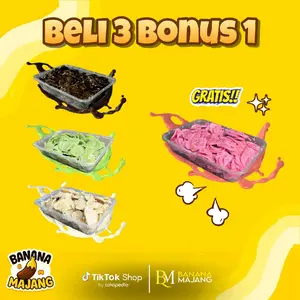 [BELI 3 BONUS 1 BOX] Kripik pisang coklat lumer 2000ml Bebas pilih varian Varian mix Darkchoco Matcha Strawberry Tiramisu Camilan Kriuk Enak Lumer Asli pisang lumajang