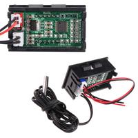 Jual Digital Termometer LED DC 12V with Probe Sensor 0.56 inci ...