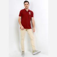 Gambar Giordano Men's 3D Lion Polo  0101522268 - Signature Red, XS dari Giordano Indonesia Kota Administrasi Jakarta Barat 4 Tokopedia