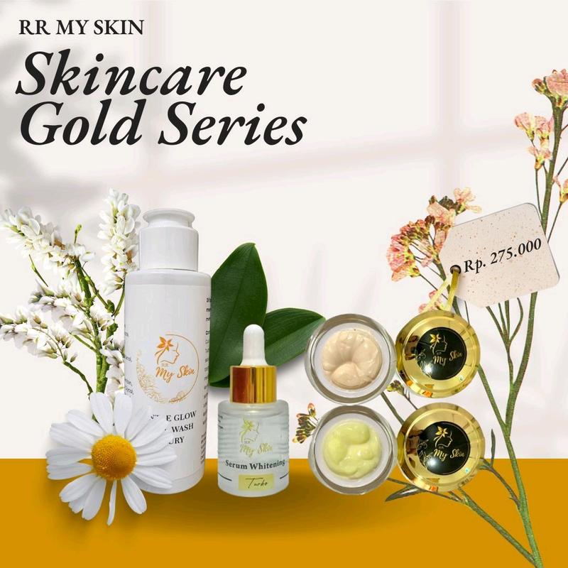 skincare RR MY SKIN gold series 0