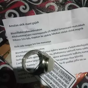 cincin batu mg ma ni ga jah putih asli  asli alam Ring