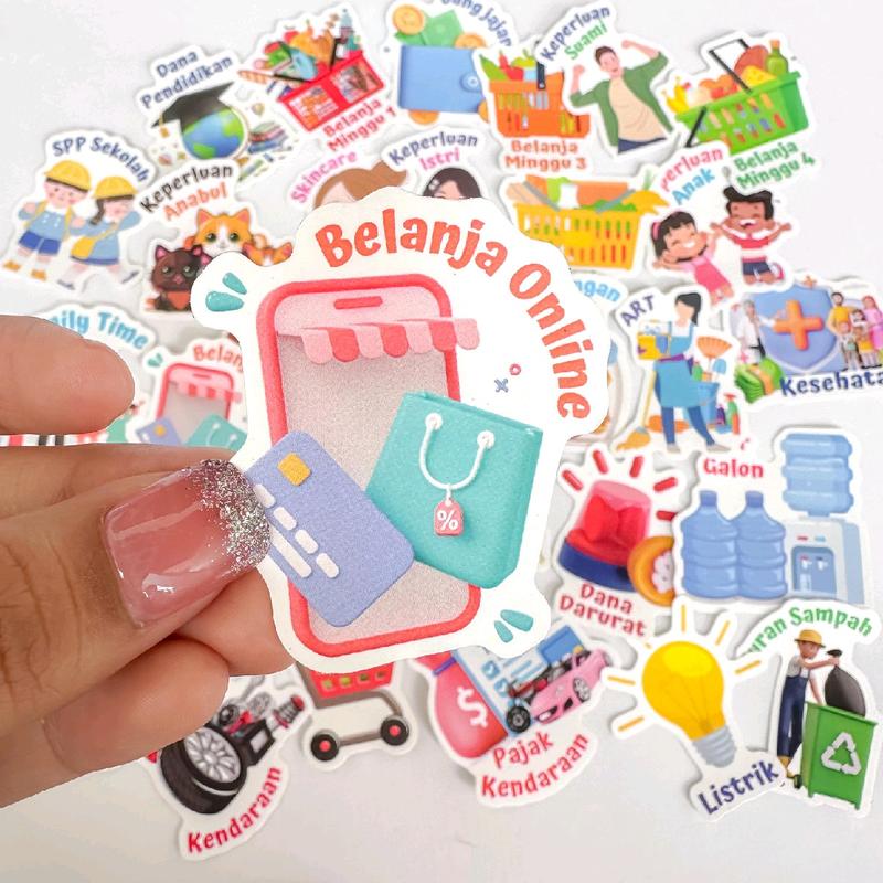 STIKER BUDGETING LUCU UNTUK MENGATUR KEUANGAN 4