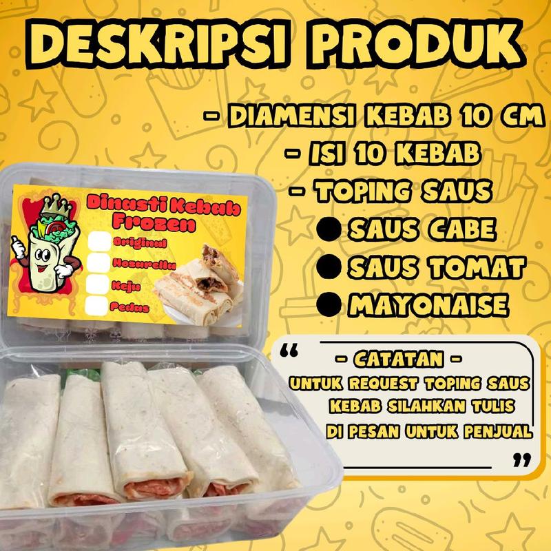 Dinasti Kebab - Kebab Mini Mozarella Frozen Enak,Fresh,Sehat & Halal 4