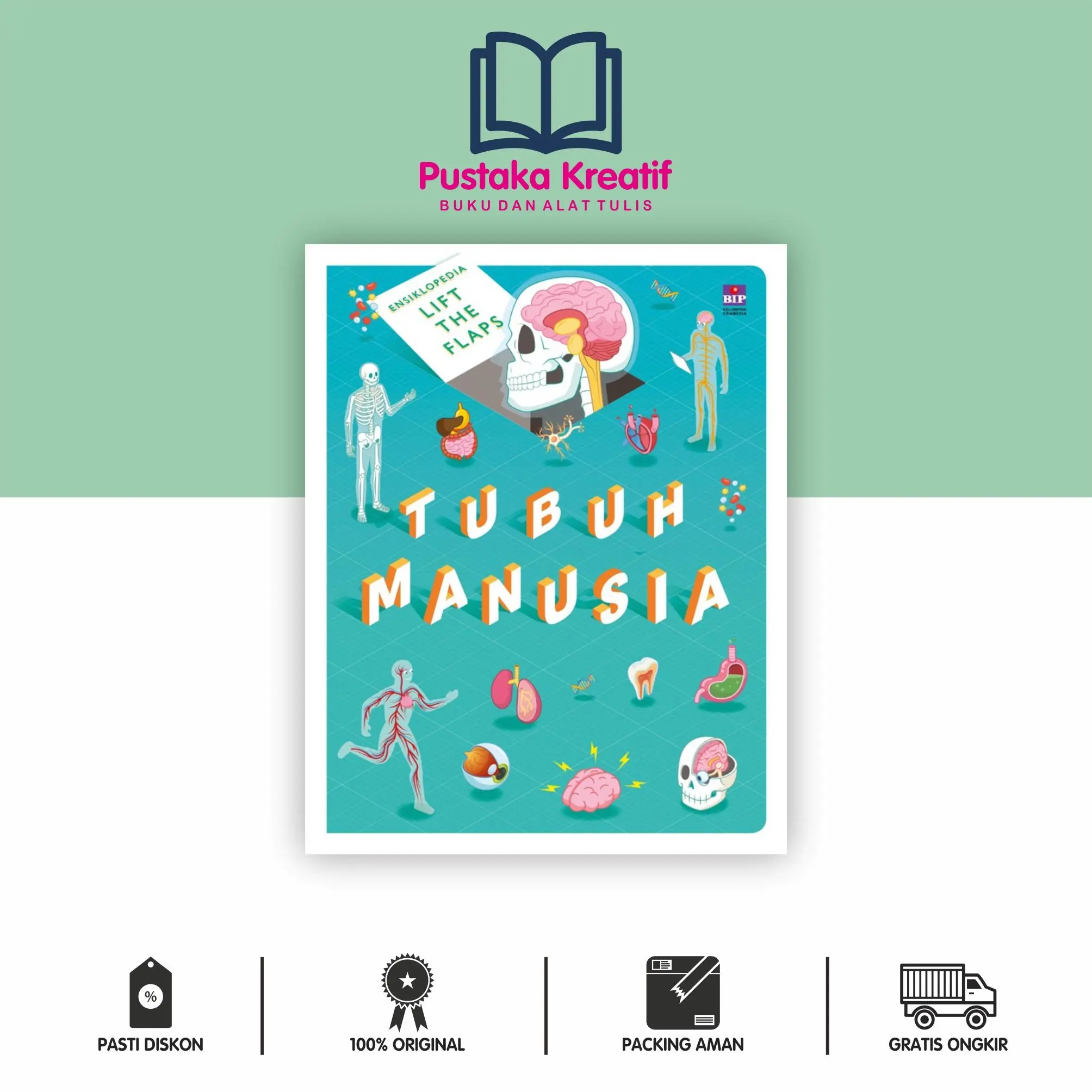Seri Ensiklopedia Lift The Flap: Tubuh Manusia