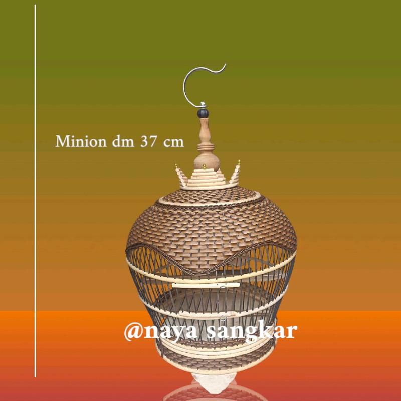 Sangkar Perkutut Minion Mahkota (MM) Terlalu Mewah - Model Terbaru 3