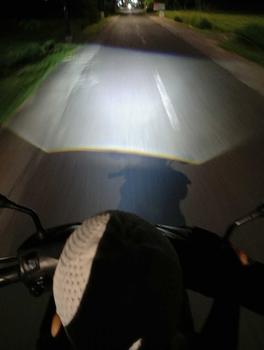 Product Review of Reflektor lampu depan BEAT DELUXE BILED GEN 1 2020-2023 MATRIX X1 ukuran 4,5 inc Motorcycle Foto from d**x 0