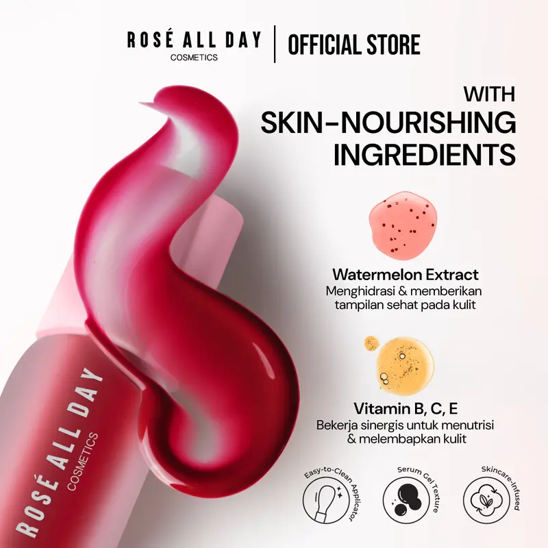 Rosé All Day Cosmetics Cheeky Flush Liquid Blush 2