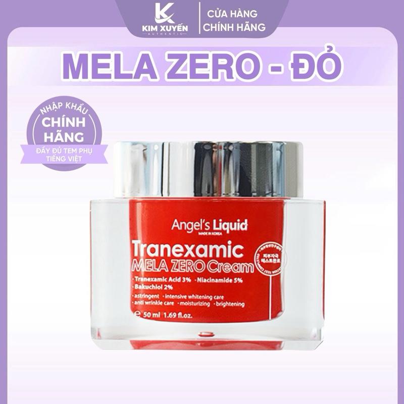 Kem dưỡng Angel's Liquid Tranexamic Mela Zero Cream 50ml - MÀU ĐỎ